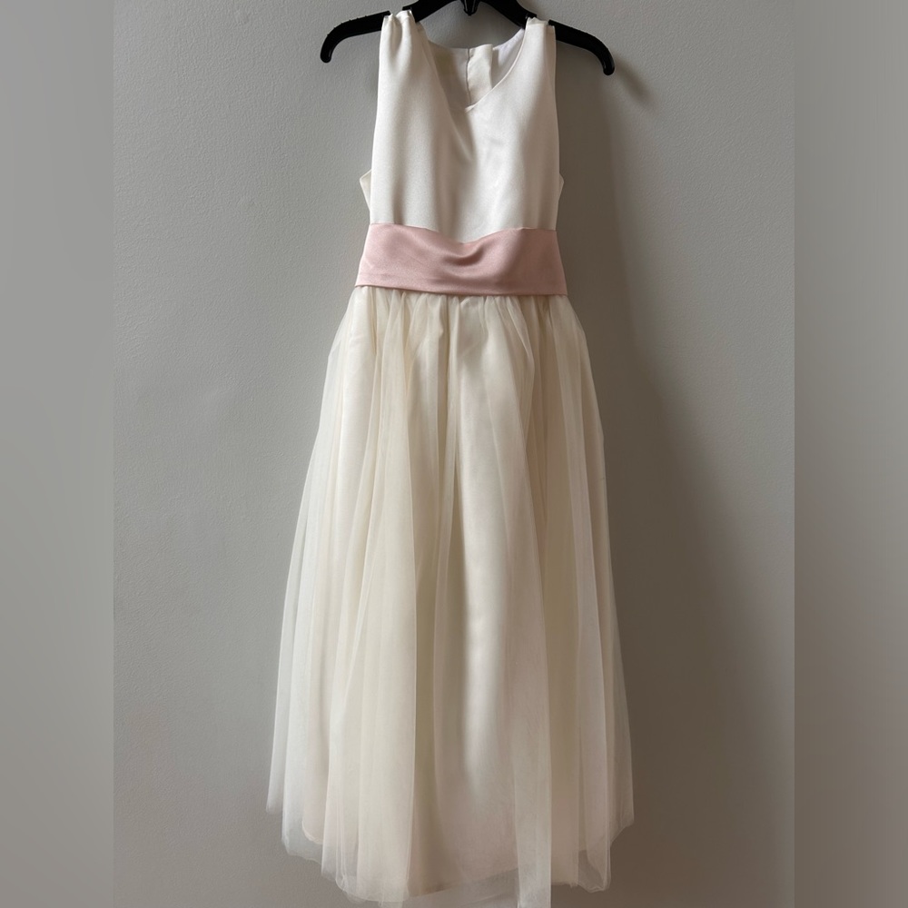 Hand made flower girl/first communion dress